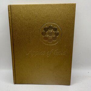 Apples Of Gold By Jo Petty Hardcover Book 1962 C.R. Gibson Christian